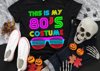 This Is My 80’s Costume Svg, Retro Halloween Disco Costume, Halloween Svg, Glasses Svg