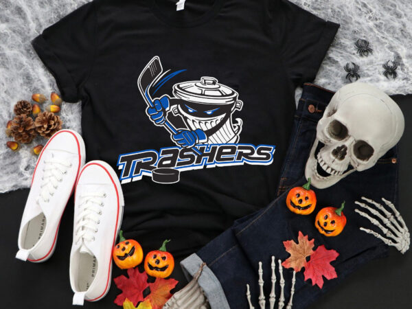 Danbury trashers ice hockey, danbury trashers svg, danbury svg t shirt vector illustration