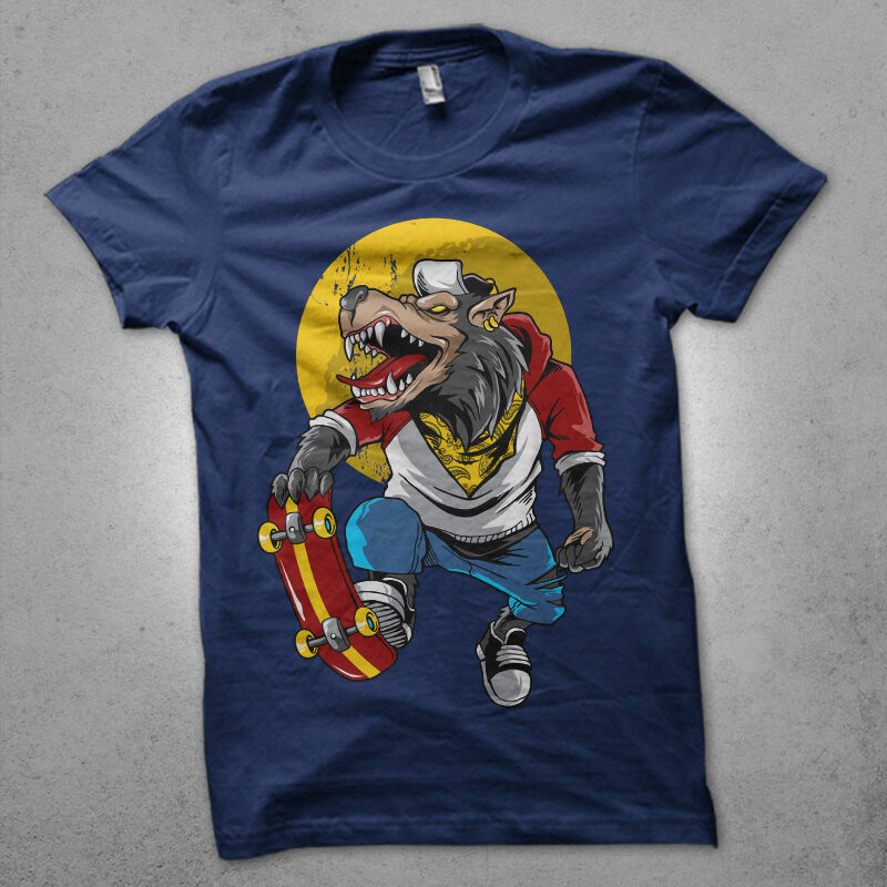 t-shirt vector monster tshirt design bundles