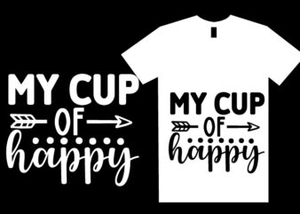 Tea SVG T shirt Design Template