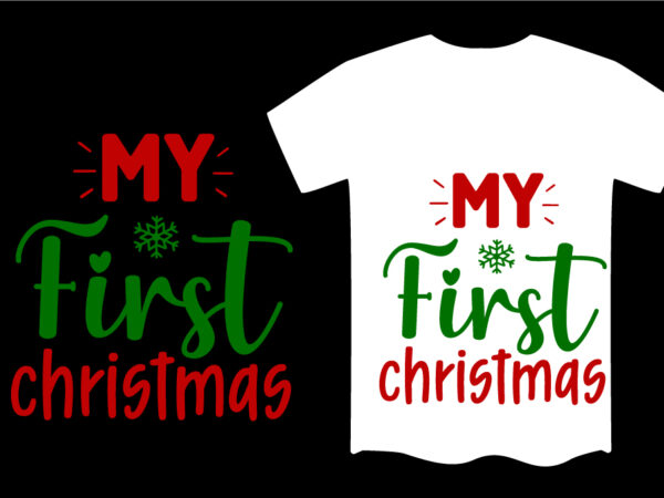 Christmas svg t shirt design