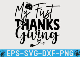 Thanksgiving SVG T shirt Design