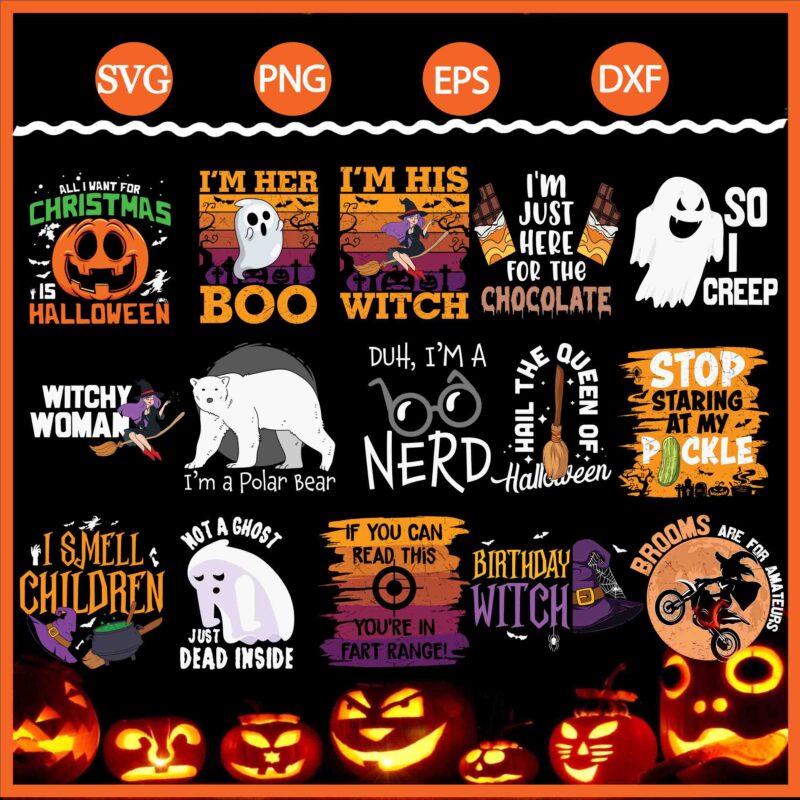 Bundle halloween svg, halloween bundle, halloween svg, halloween vector, halloween, ghost svg, funny ghost, ghost halloween, pumpkin svg, pumpkin halloween, pumpkin scary svg, pumpkin horror svg, hocus pocus svg, witches