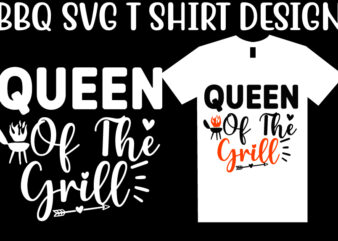 BBQ SVG T shirt Design Template