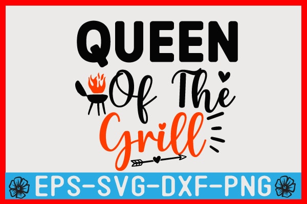 BBQ SVG T shirt Design Template