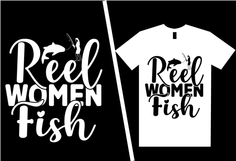 Fishing SVG T shirt Design Template