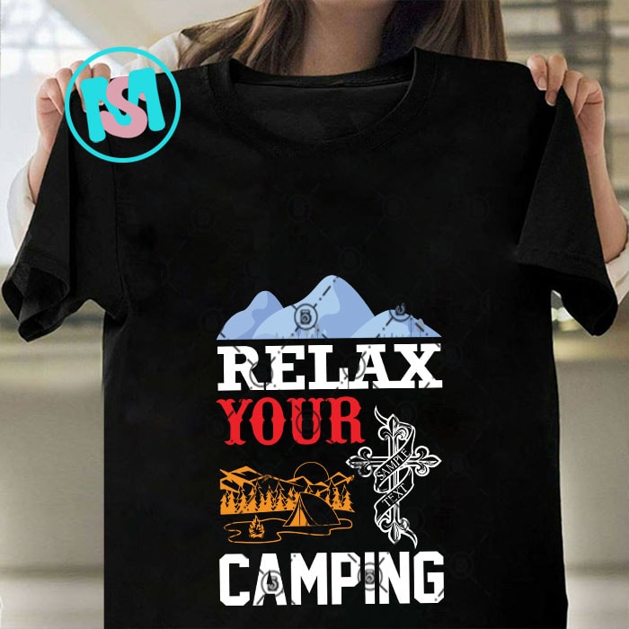 Camping Svg Bundle, Camp Life Svg, Campfire Svg, Dxf Eps Png, Silhouette, Cricut, Cameo, Digital, Vacation Svg, Camping Shirt Design