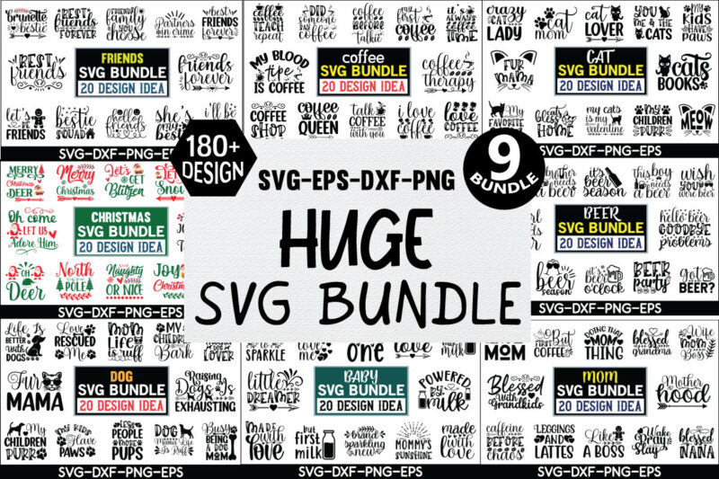 The Huge SVG Bundle