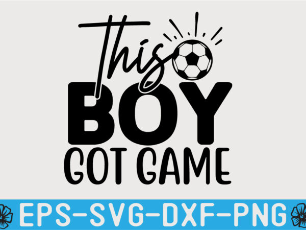 Soccer svg t shirt design template