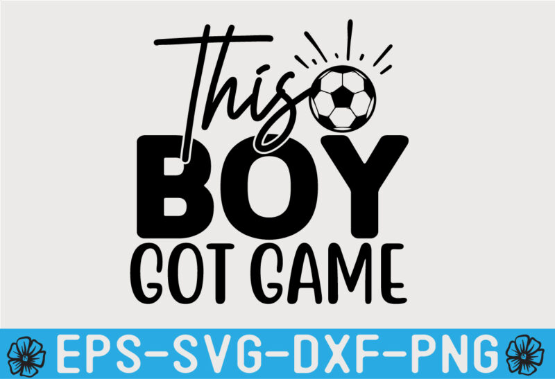 Soccer SVG T shirt Design Template