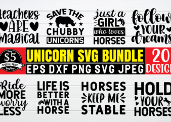unicorn svg bundle graphic t shirt