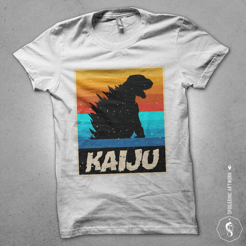 colorful kaiju