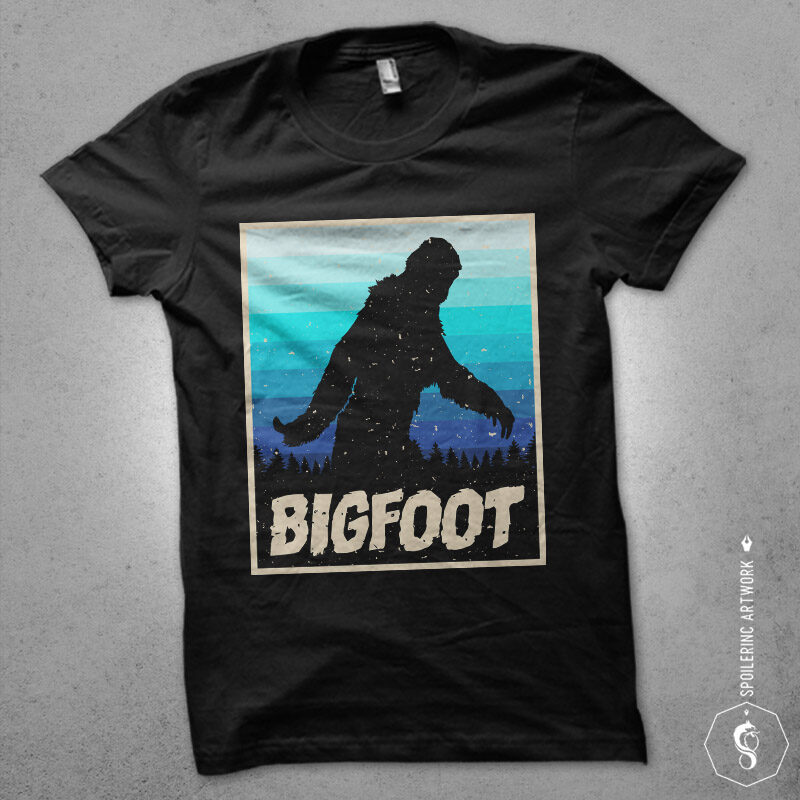 colorful bigfoot