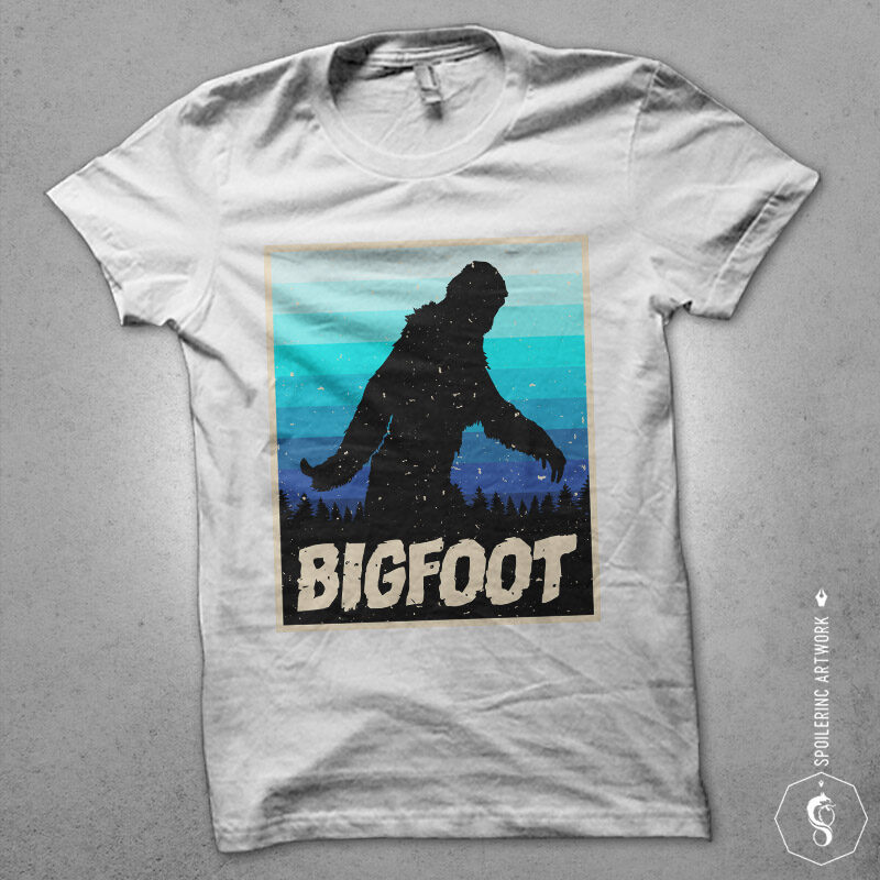 colorful bigfoot