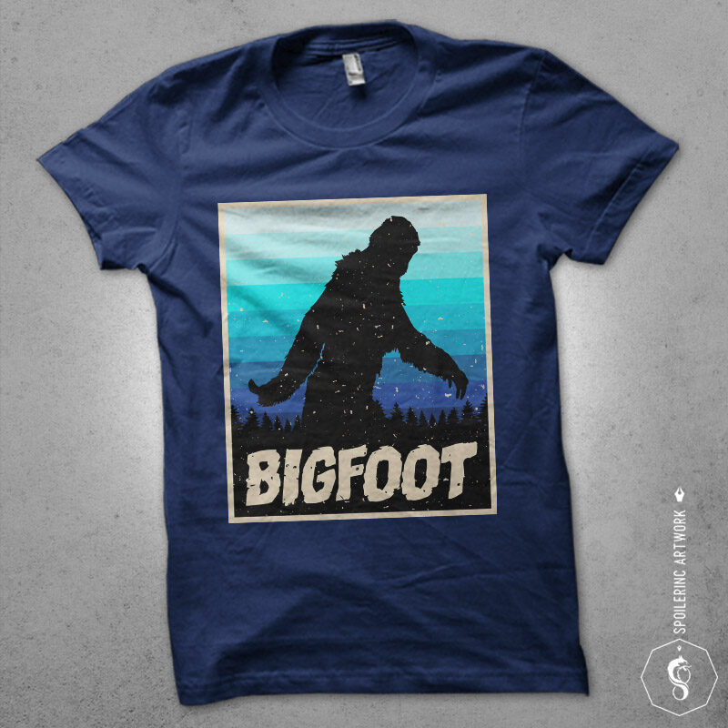 colorful bigfoot