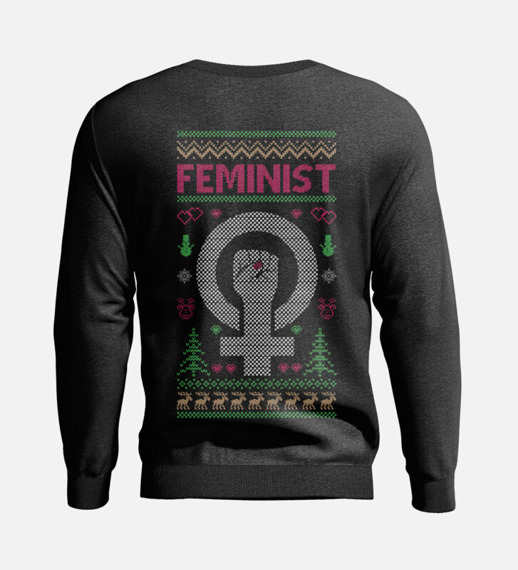 t-shirt vector Pack Of 6 Christmas Ugly Sweater Designs