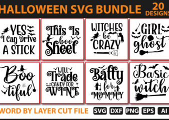 Halloween SVG Bundle