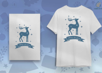 Merry Christmas Reindeer Gift Idea Diy Crafts Svg Files For Cricut, Silhouette Sublimation Files t shirt designs for sale
