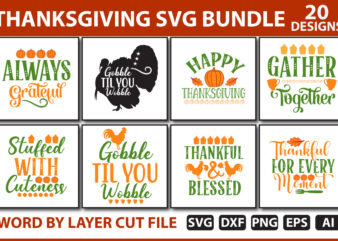 Thanksgiving SVG Bundle