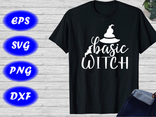 Basic witch shirt halloween hat shirt halloween bats shirt happy halloween template