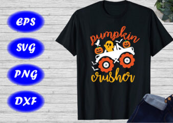 Pumpkin Crusher Shirt, Halloween , Pumpkin Patch, Trick or Treat Shirt, Halloween ghos Shirt Print Template