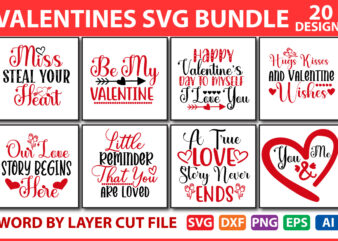 Valentines day SVG Bundle vol.3