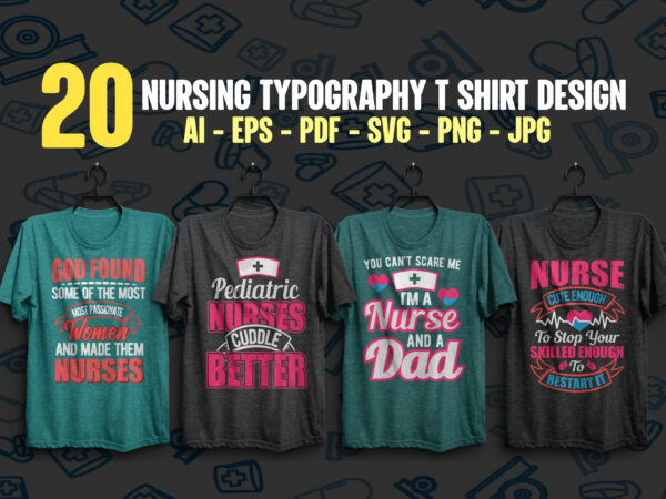 Nurse t shirt design bundle, nursing t shirt design with graphics