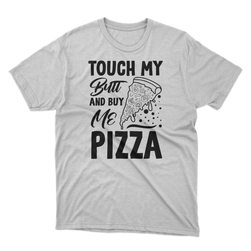 Pizza typography svg quotes design / PIzza svg tshirt/ Pizza typography slogan/ Body by pizza t shirt / A slice of heaven pizza t shirt / Pizza and friends make