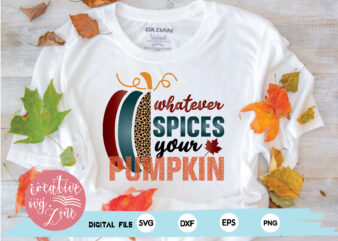 whatever spices your pumpkin t shirt design for sale