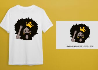 Strong Black Queen Gift Idea Diy Crafts Svg Files For Cricut, Silhouette Sublimation Files