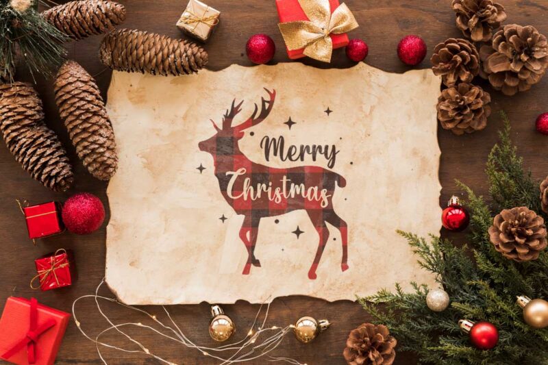 Christmas Buffalo Plaid Reindeer Gift Idea Diy Crafts Svg Files For Cricut, Silhouette Sublimation Files