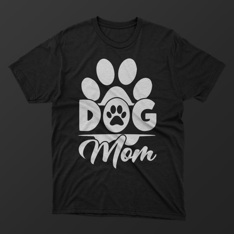 Dog typography t shirt design bundle / 20 typography dog t shirt design bundle / Dog svg design / Dog t shirt/ Home is where my dog is / Crazy