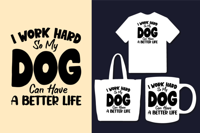 10 svg Dog typography design bundle / Dogs are my favorite people / I just want to be stay at home dog mom / Iife is better with a dog