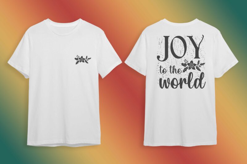 Joy To The World Gift Idea Diy Crafts Svg Files For Cricut, Silhouette Sublimation Files