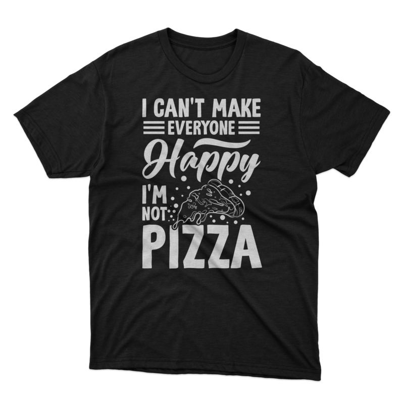 Pizza typography svg quotes design / PIzza svg tshirt/ Pizza typography slogan/ Body by pizza t shirt / A slice of heaven pizza t shirt / Pizza and friends make