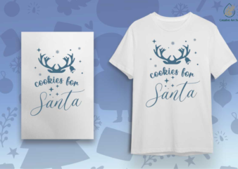 Cookies For Santa Christmas Gift Diy Crafts Svg Files For Cricut, Silhouette Sublimation Files