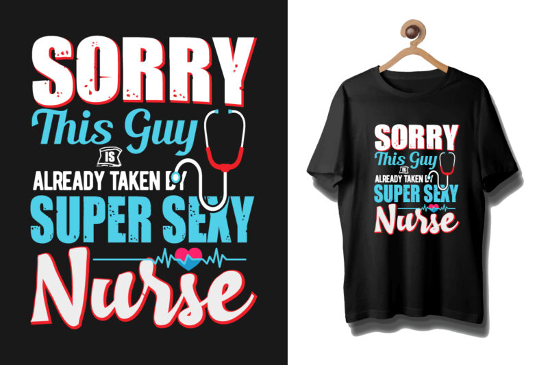 Nurse t shirt design bundle, Nursing t shirt design with graphics