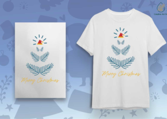 Merry Christmas Trees Gift Diy Crafts Svg Files For Cricut, Silhouette Sublimation Files