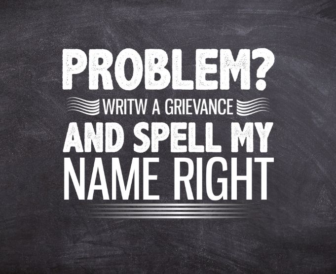 Problem? Write A Grievance T-shirt design svg png, Correctional Officer Gifts png