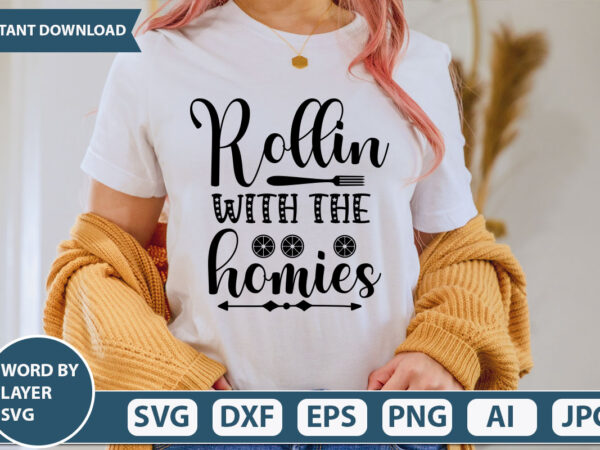 Rollin with the homies svg vector for t-shirt