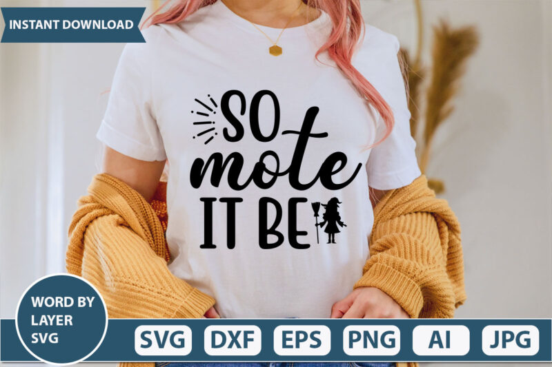 so mote it be SVG Vector for t-shirt