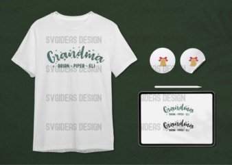 Grandma Christmas Gift Diy Crafts Svg Files For Cricut, Silhouette Sublimation Files t shirt design template