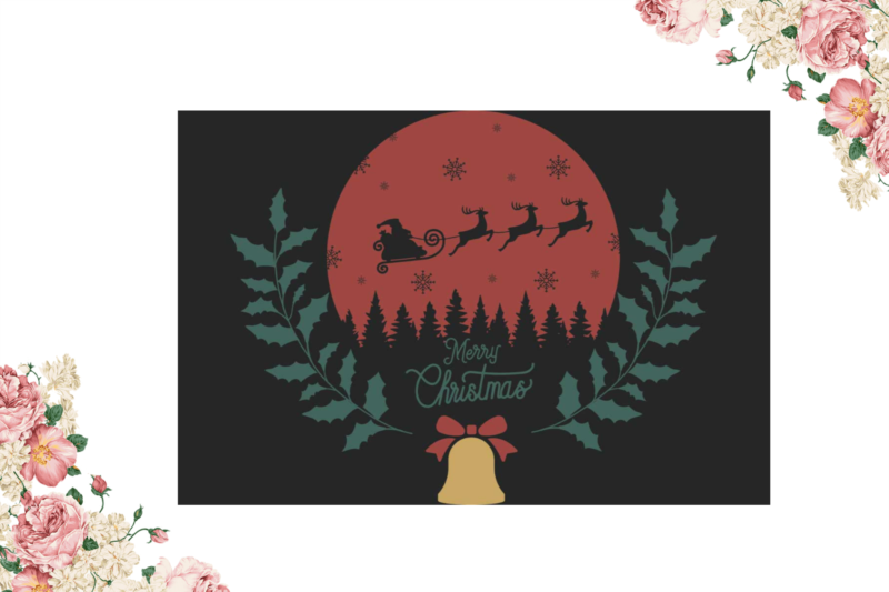Merry Christmas Shirt Design Diy Crafts Svg Files For Cricut, Silhouette Sublimation Files