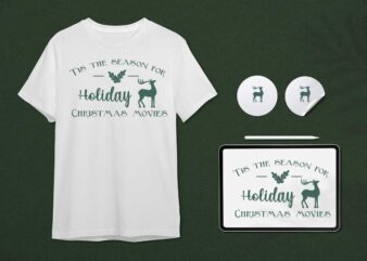 This The Season For Holiday Christmas Movies Gift Idea Diy Crafts Svg Files For Cricut, Silhouette Sublimation Files