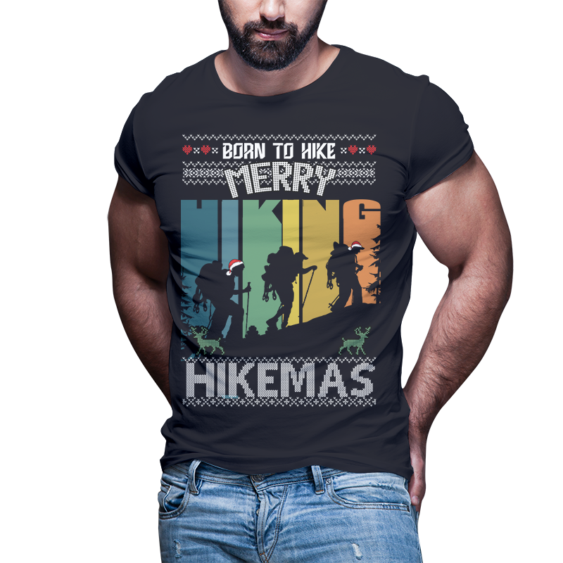 t-shirt vector 124 christmas Tshirt designs bundle for womens mens and family part2