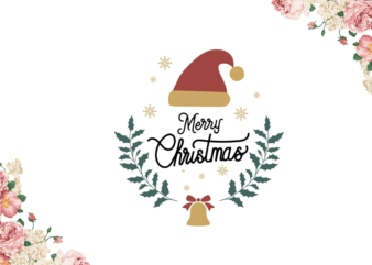 Merry Christmas Santa Gift Diy Crafts Svg Files For Cricut, Silhouette Sublimation Files