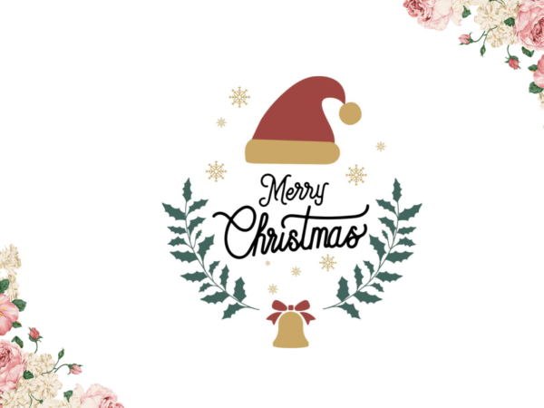 Merry christmas santa gift diy crafts svg files for cricut, silhouette sublimation files t shirt designs for sale