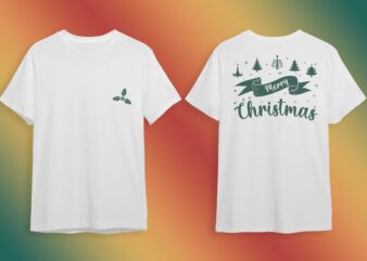Christmas Tree Merry Christmas Gift Idea Diy Crafts Svg Files For Cricut, Silhouette Sublimation Files t shirt vector file