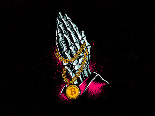 In crypto we trust t shirt design for sale