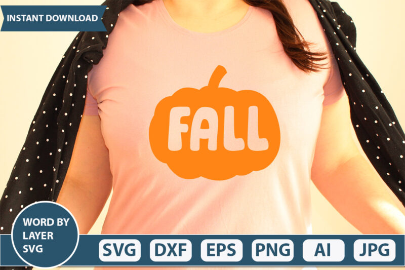 FALL SVG Vector for t-shirt